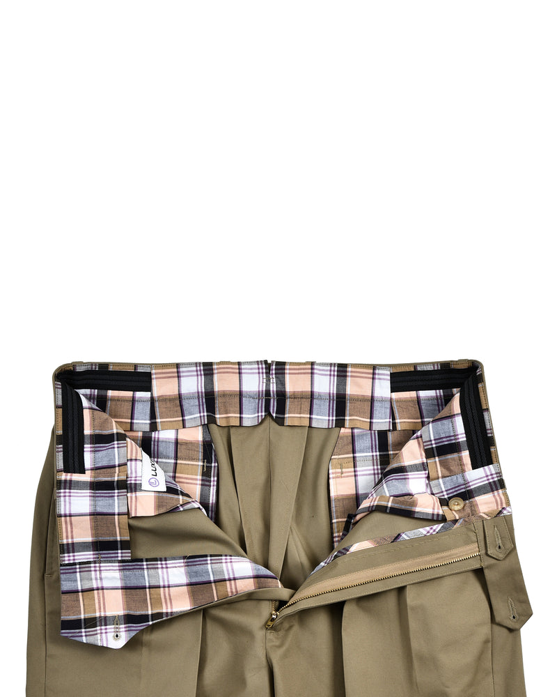 Khaki Stretchable Pant