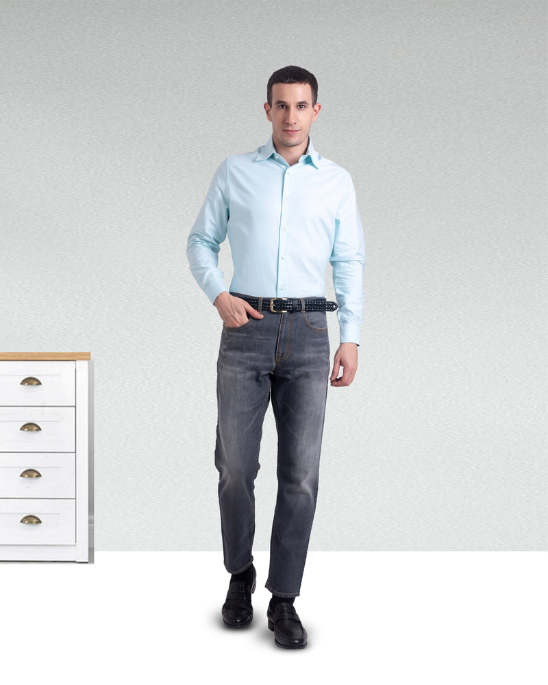 Classic Pale Blue Oxford Shirt
