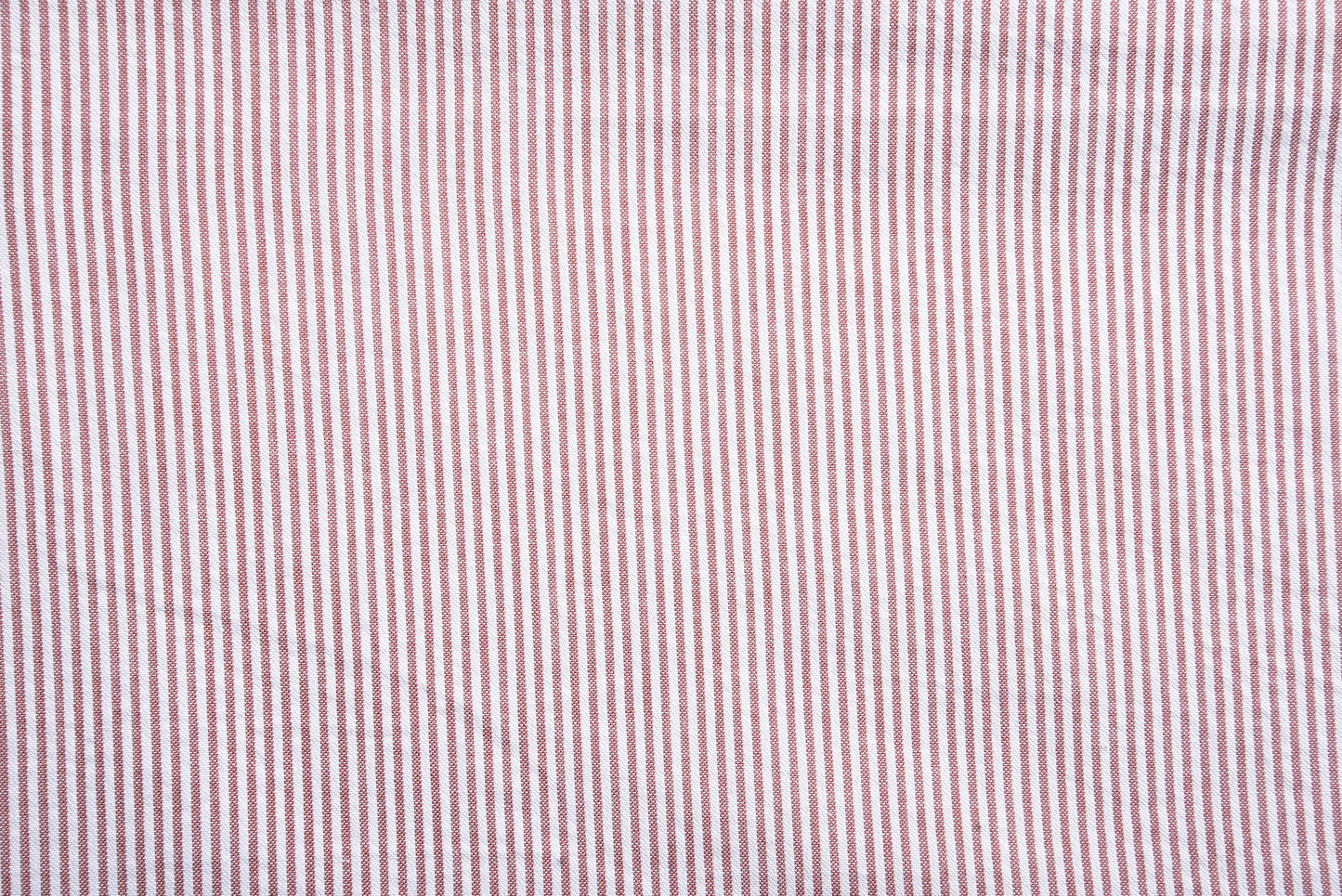 Burnt Orange Dress Stripes Seersucker