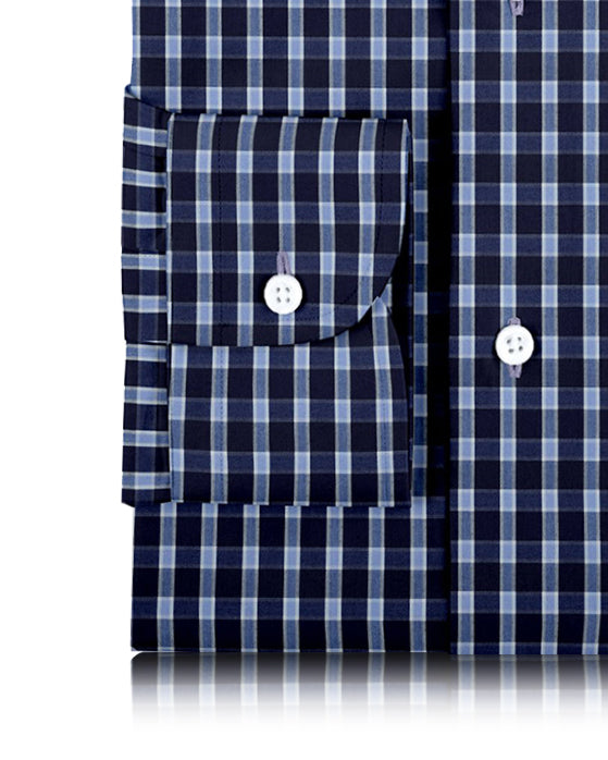 Blue Navy Tatersall