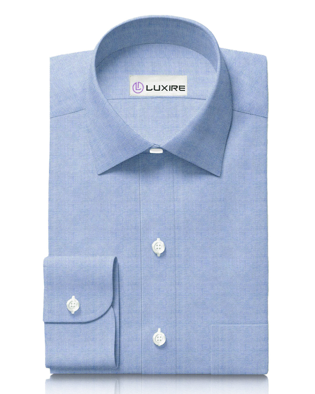 Dark Blue Pinpoint Oxford