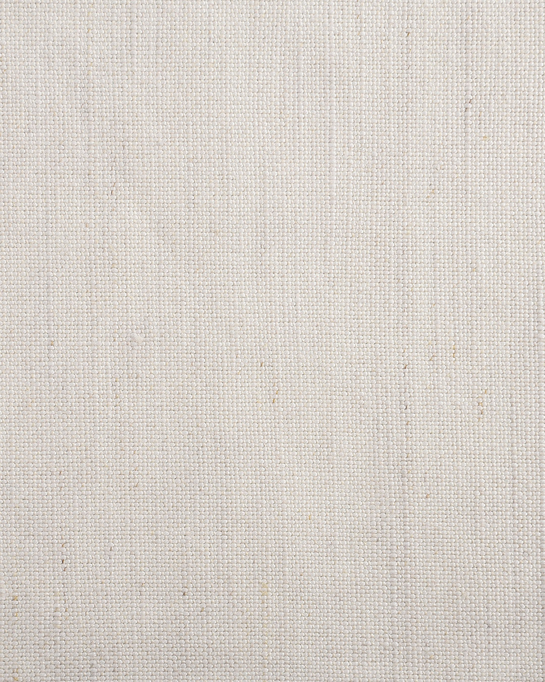 Close up view of custom linen Gurkha pants for men by Luxire in off white