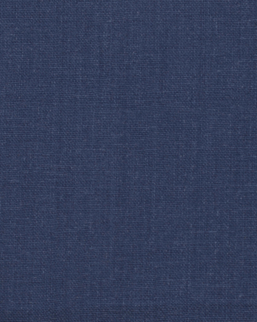 Close up of the custom linen shirt for men in indigo denim by Luxire Clothing 2