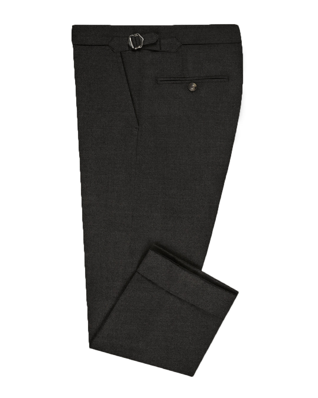Dugdale Olive Grey Wool Flannel Suit