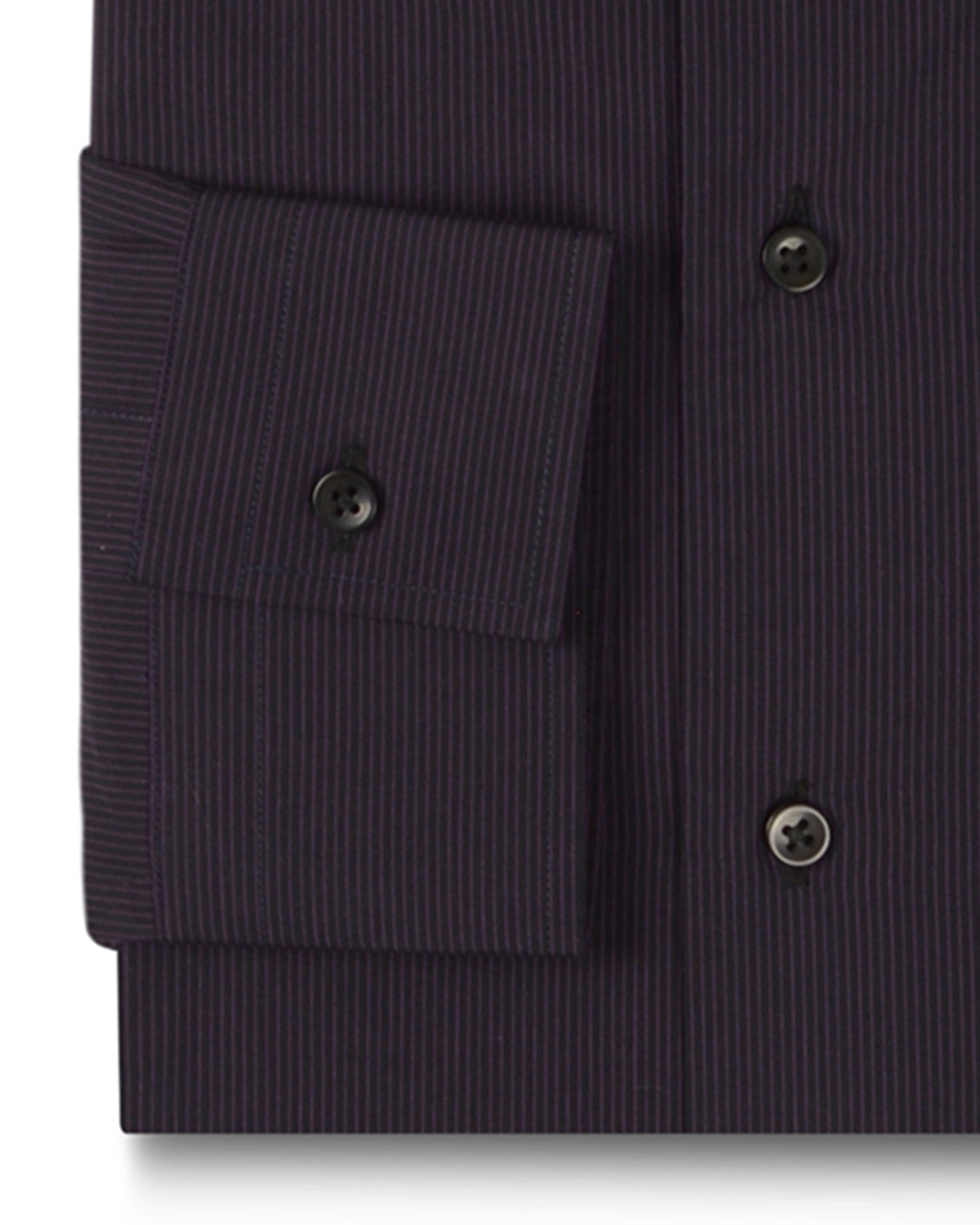 Black with Magenta Hairline Stripes