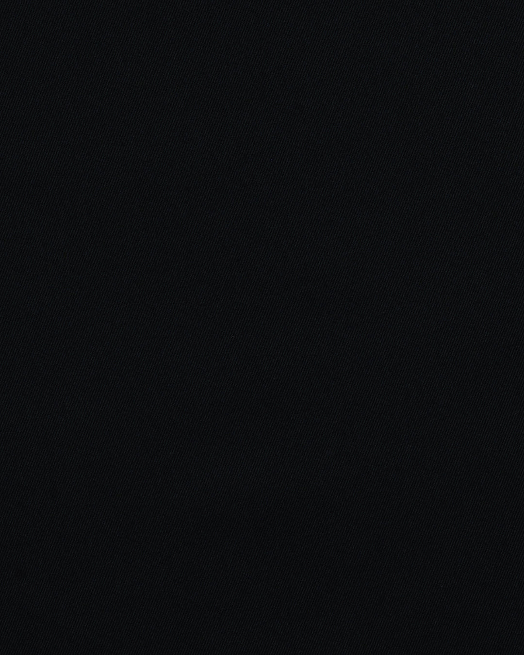 Midnight Black Twill Pants