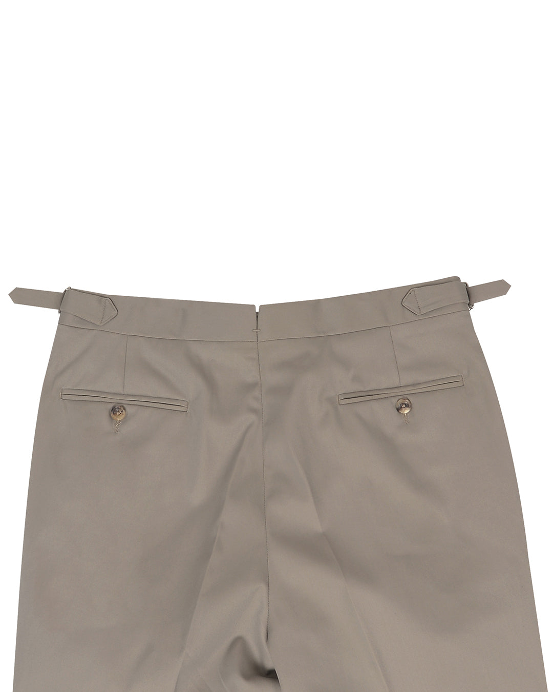 Brownish Grey Twill Chino