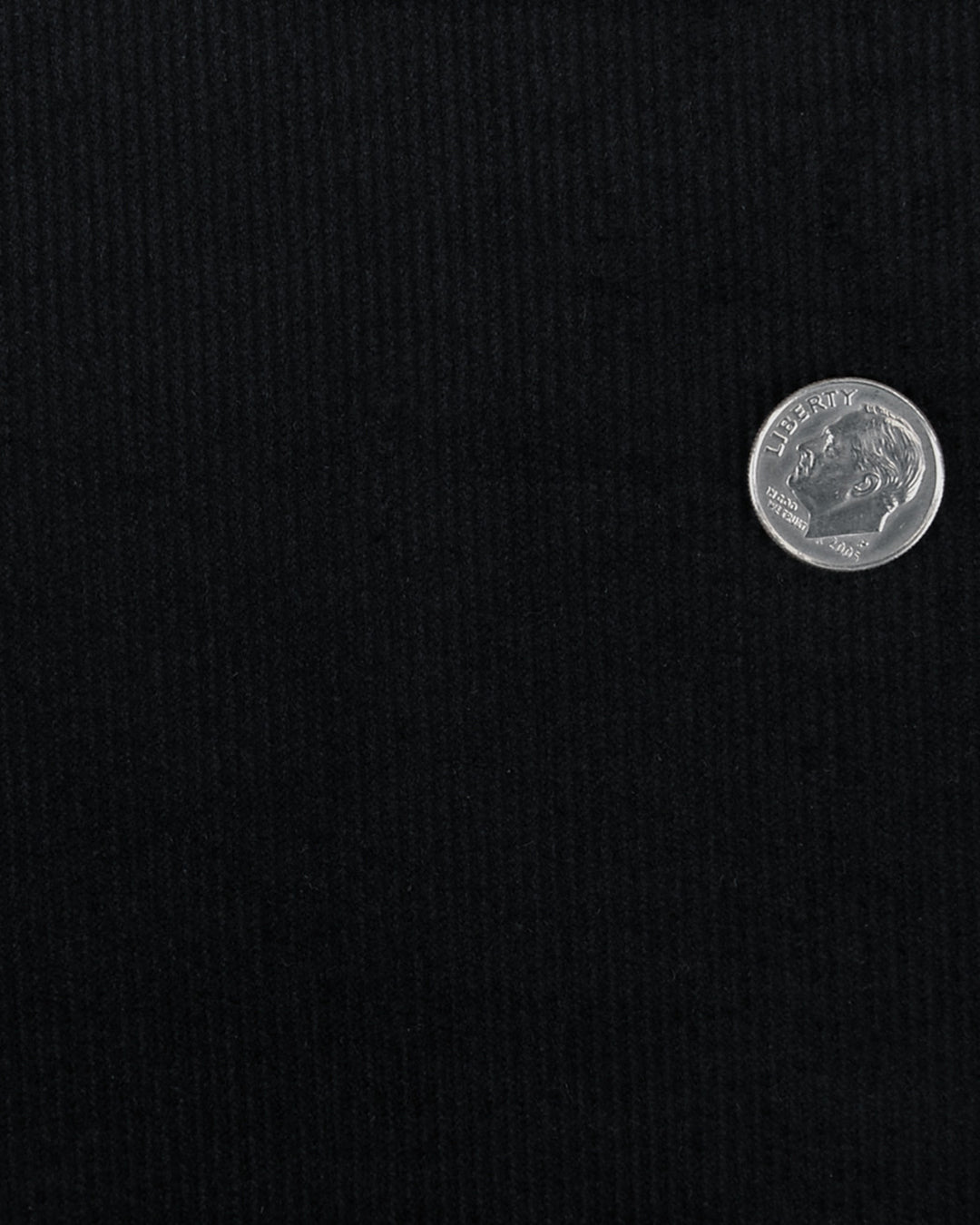 Modrone: Black Corduroy 18 Wale
