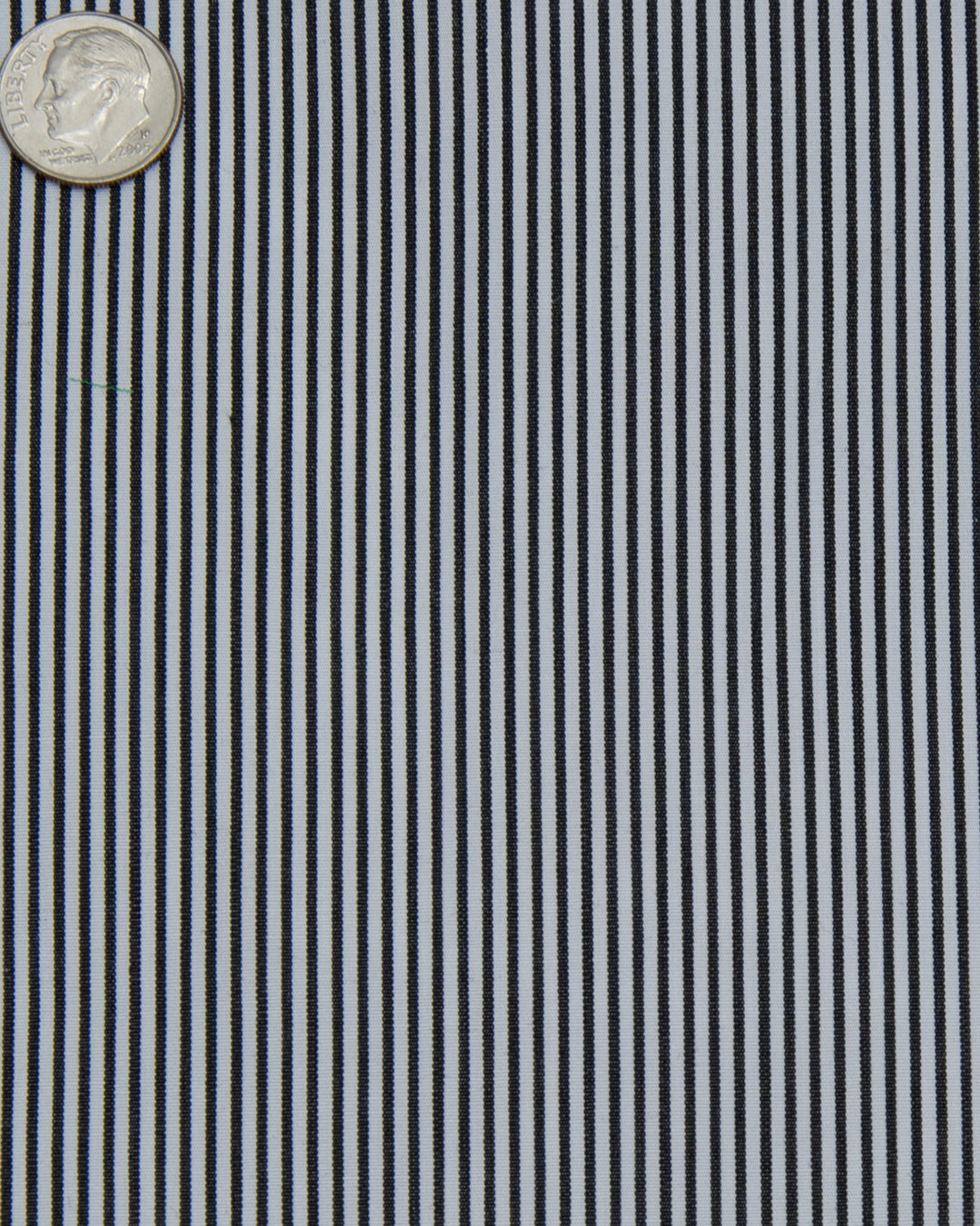 Monti Black Dress Stripes on White Shirt