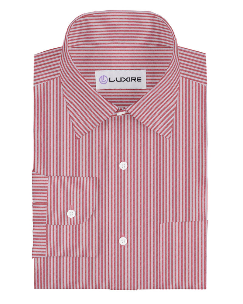 Linen: Red Candy Stripes