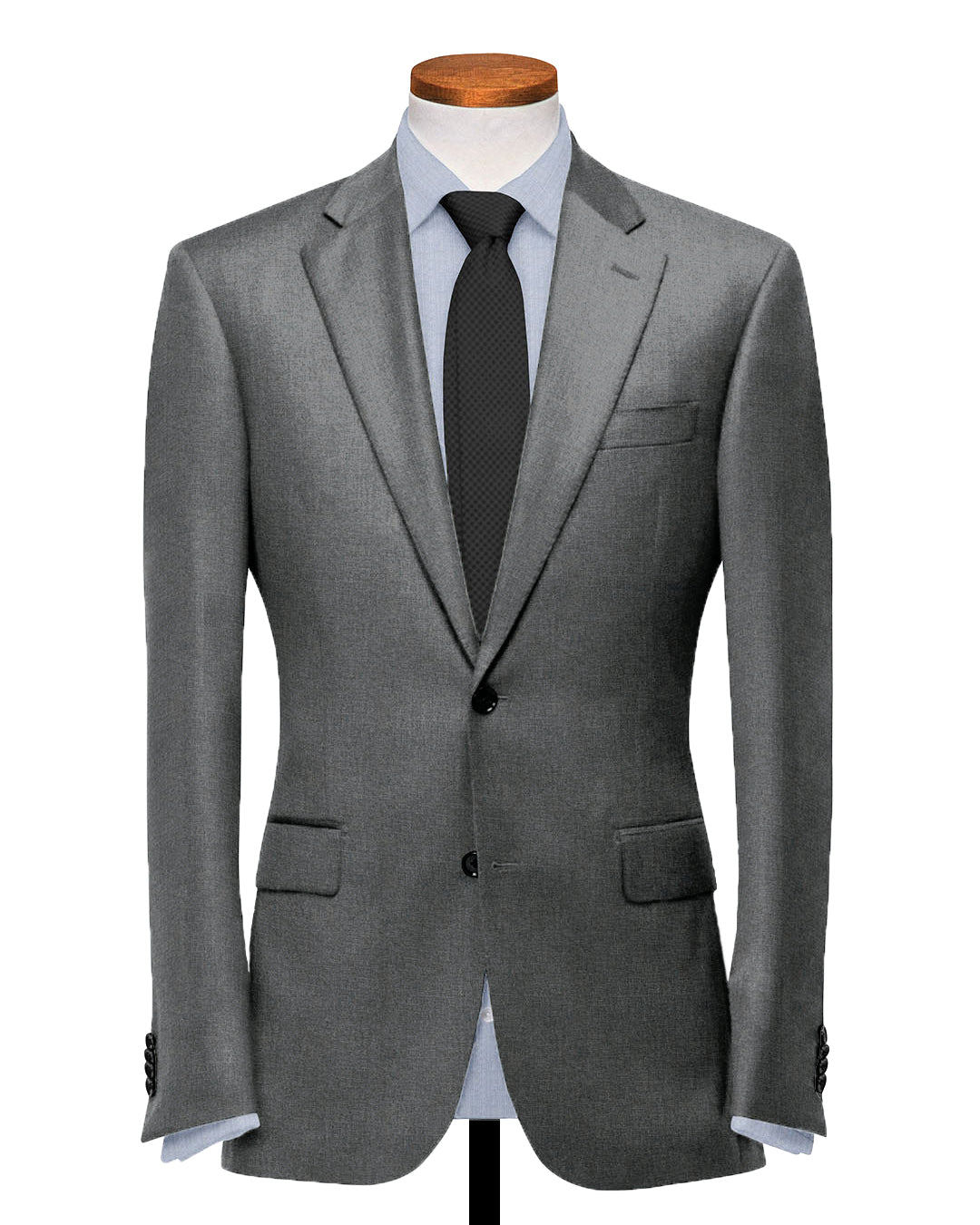 Dugdale New Fine Worsted Tropical Wool Suit- Grey