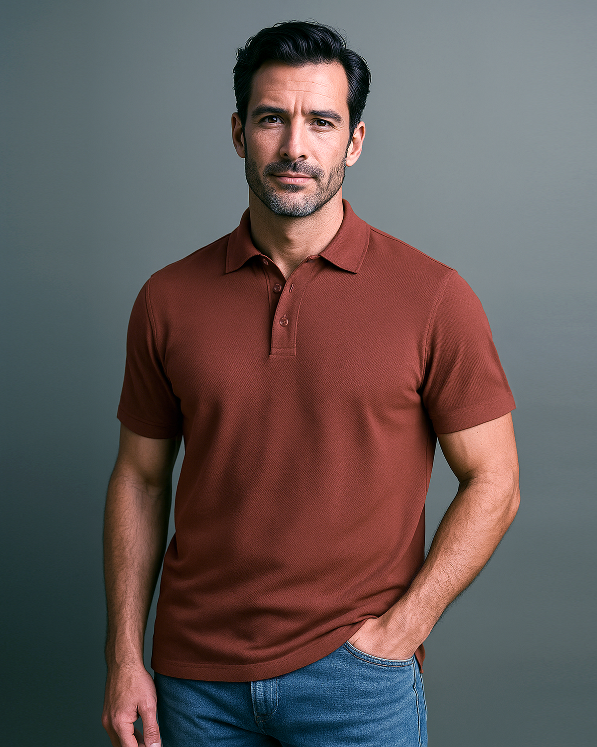EZS Aria Rust Polo - 2