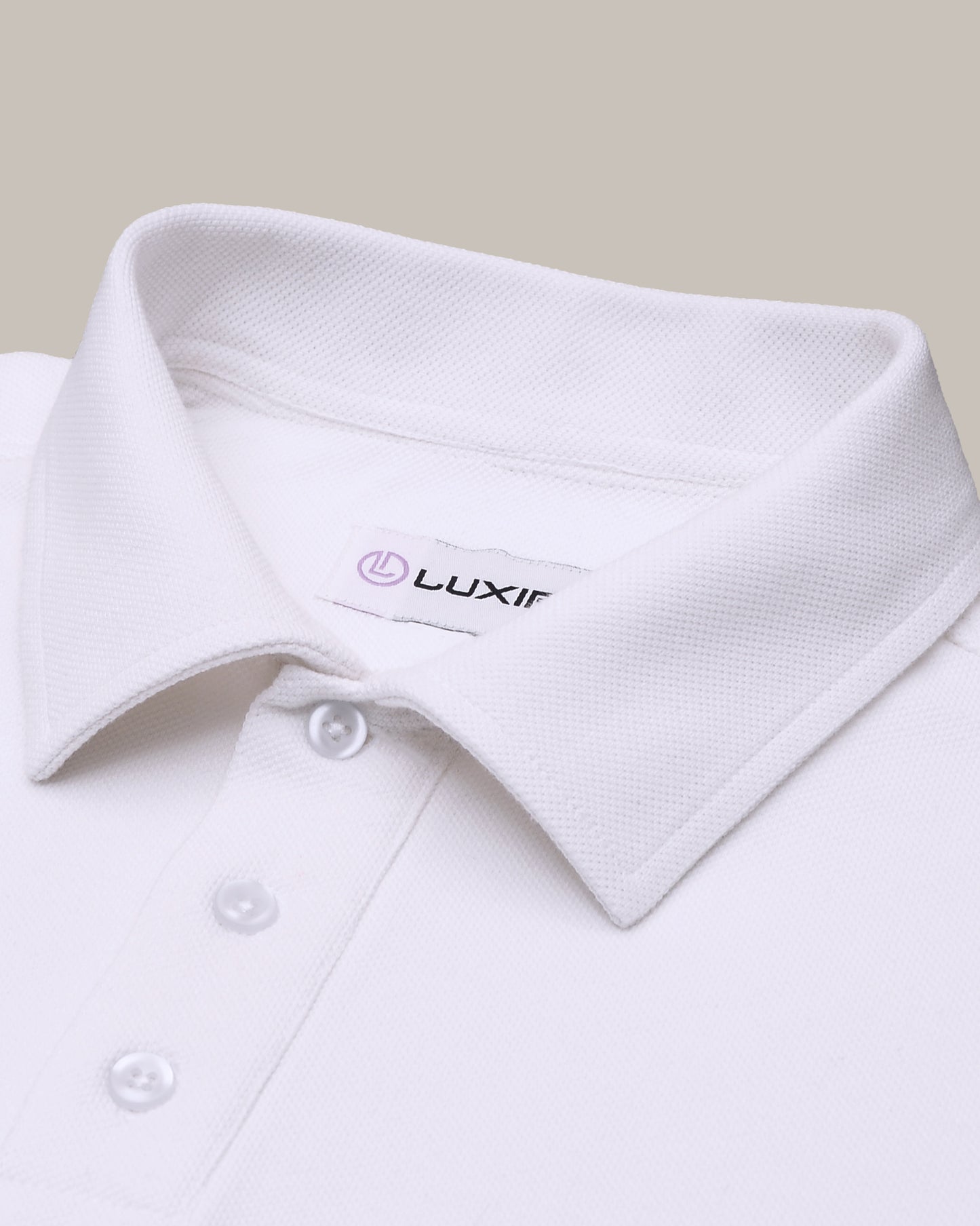 EZS Aria White Polo