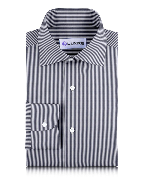 Navy Candy Stripes Every-day Shirt