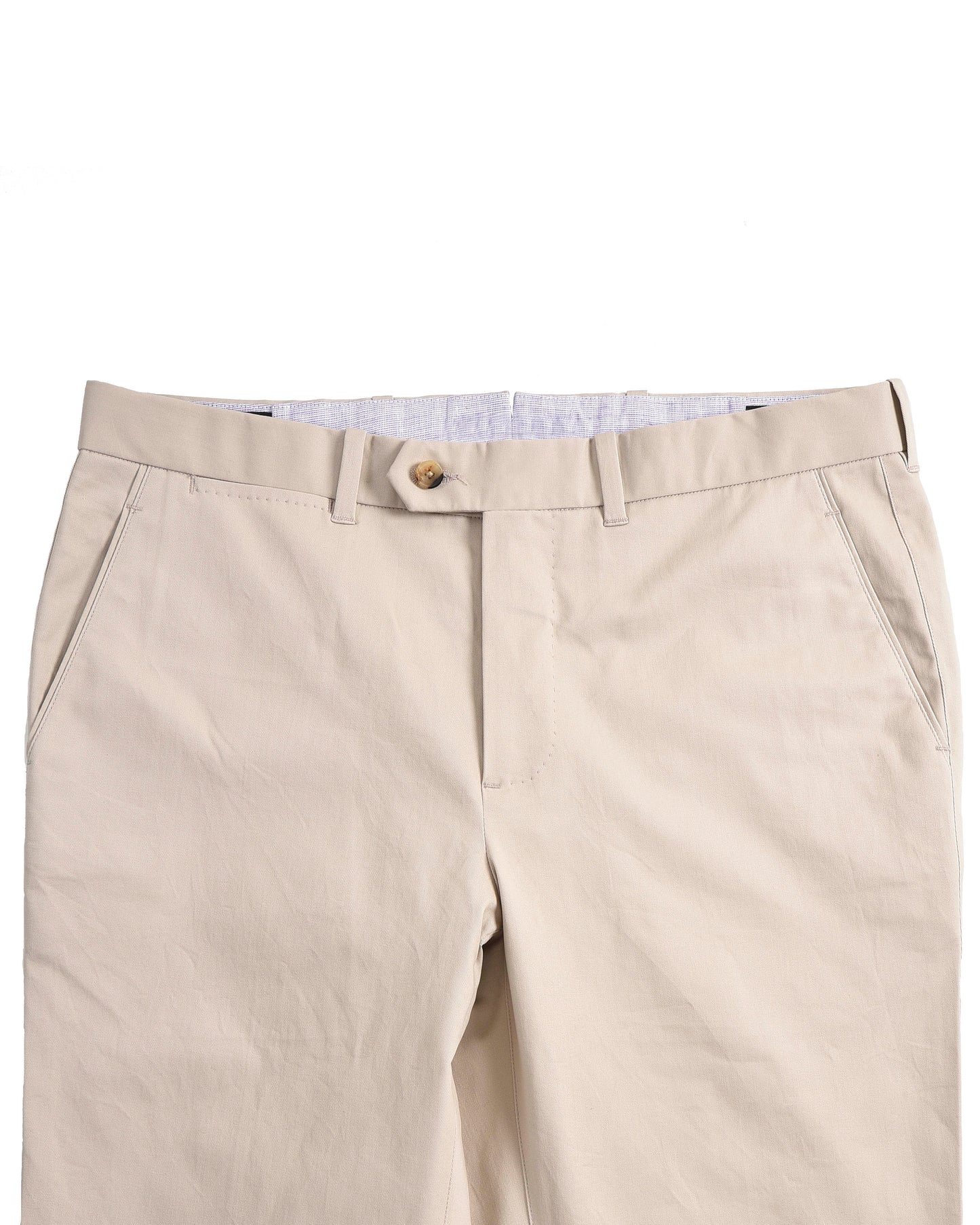 Beige Cotton Chino