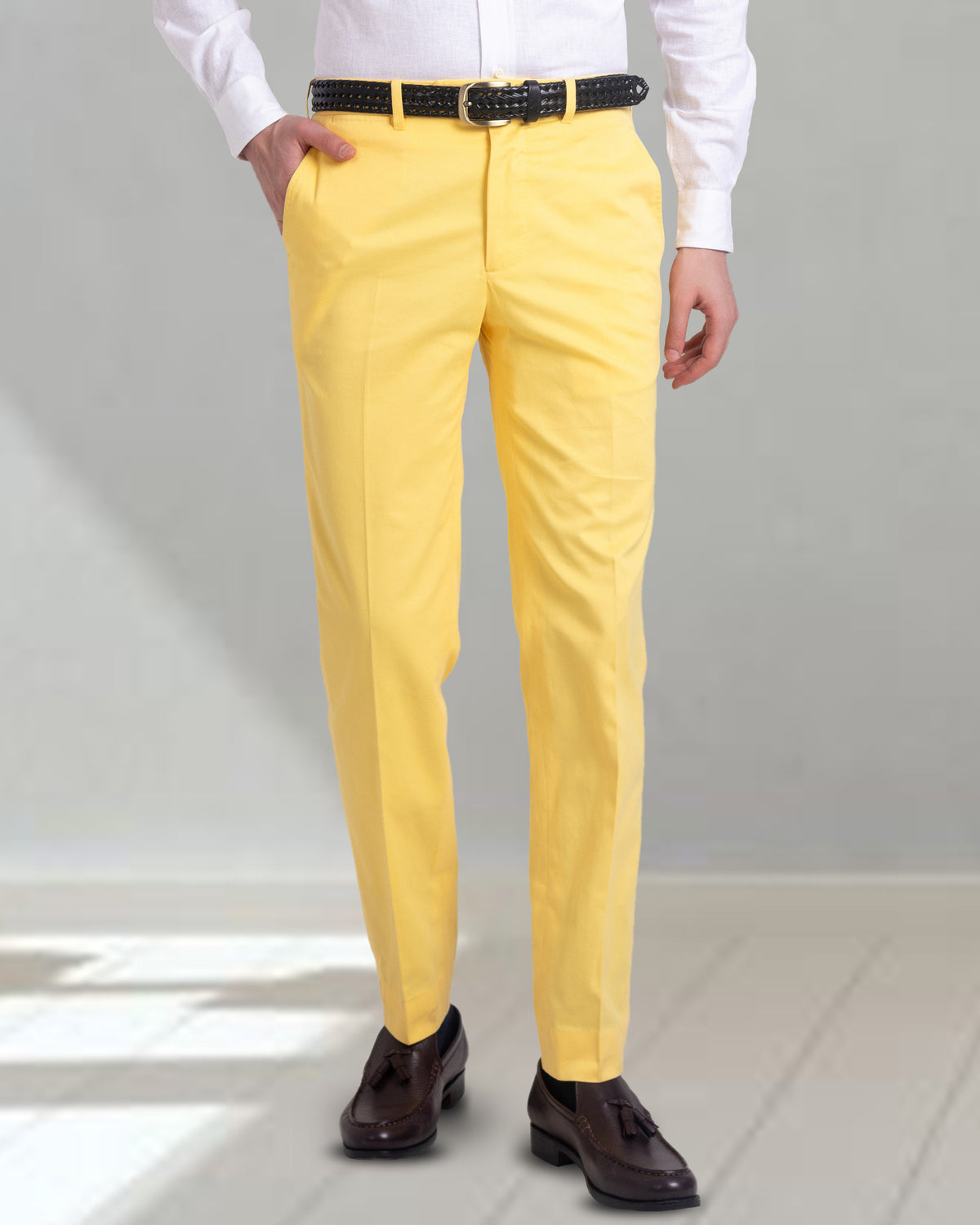 Dugdale Cotton:Yellow Plain - 1