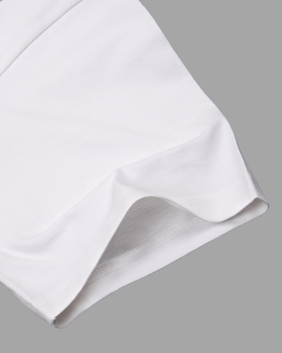 EZS Aria White Crewneck T-Shirt - 6