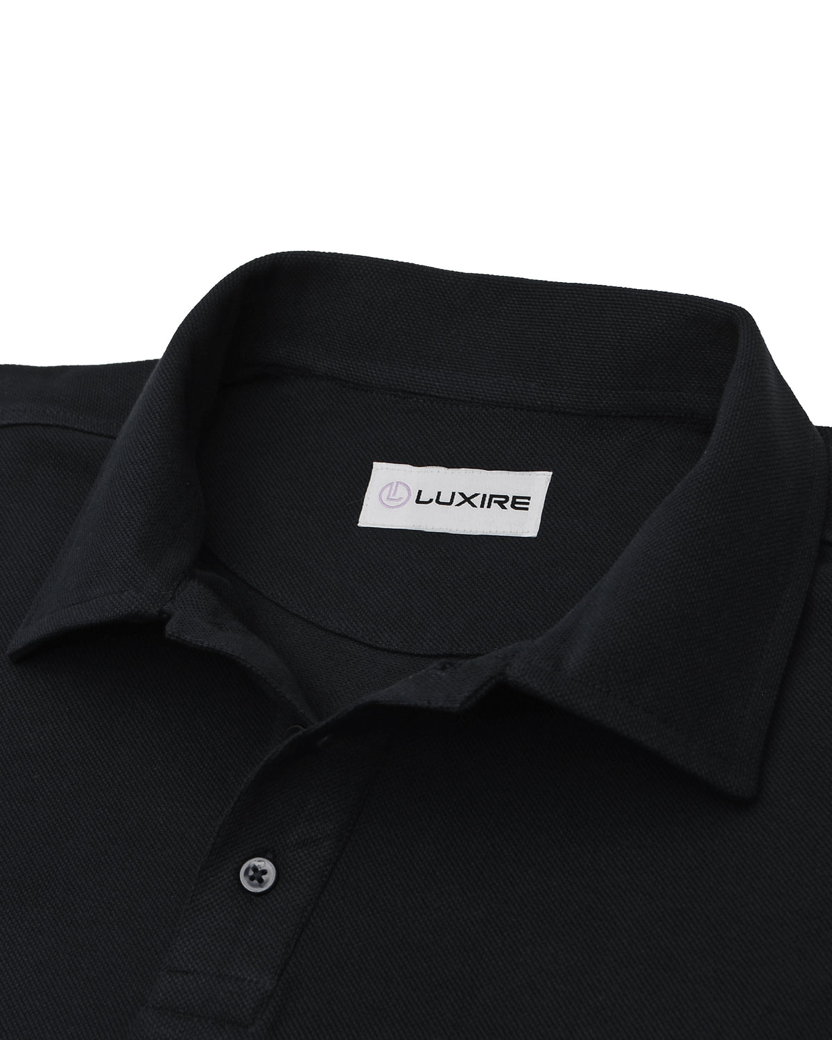 EZS Aria Black Long Sleeve Polo - 10