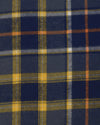 Grey Yellow Tartan Twill