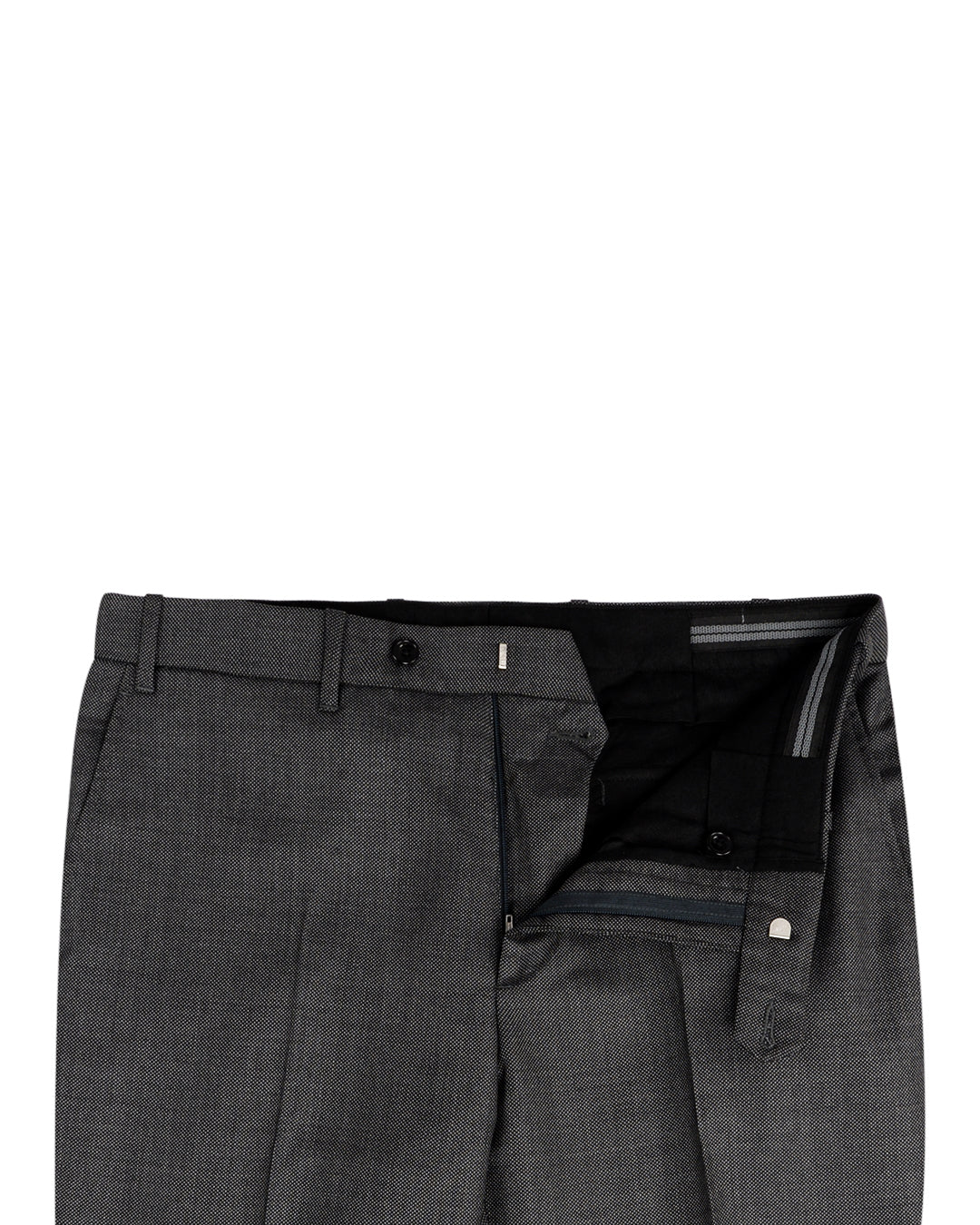 Drago: Super 130s Charcoal Birdseye - 2