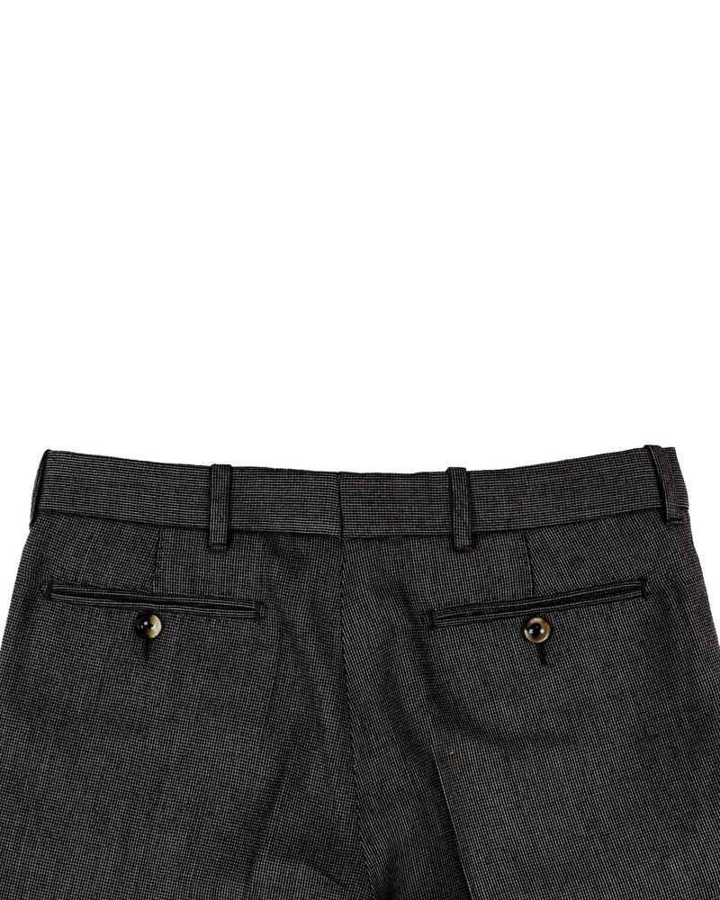 Dugdale Black Grey Houndstooth