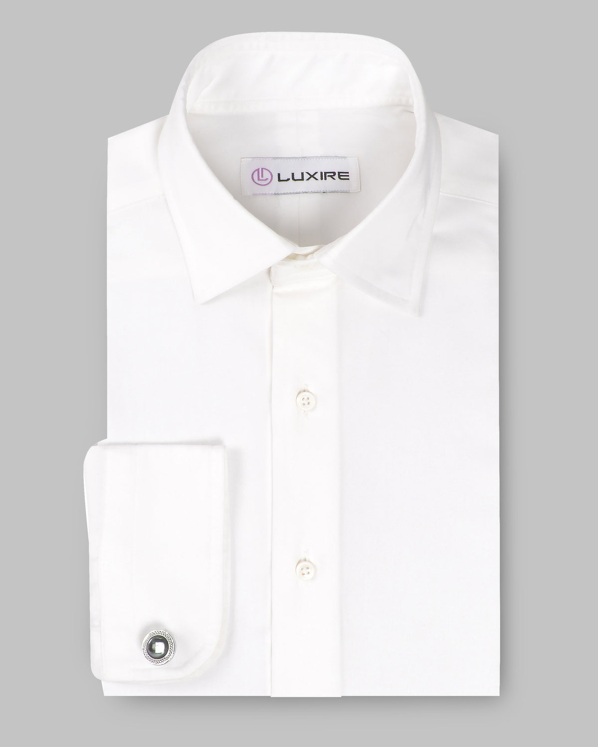 Monti White Soft Dress Shirt - 1