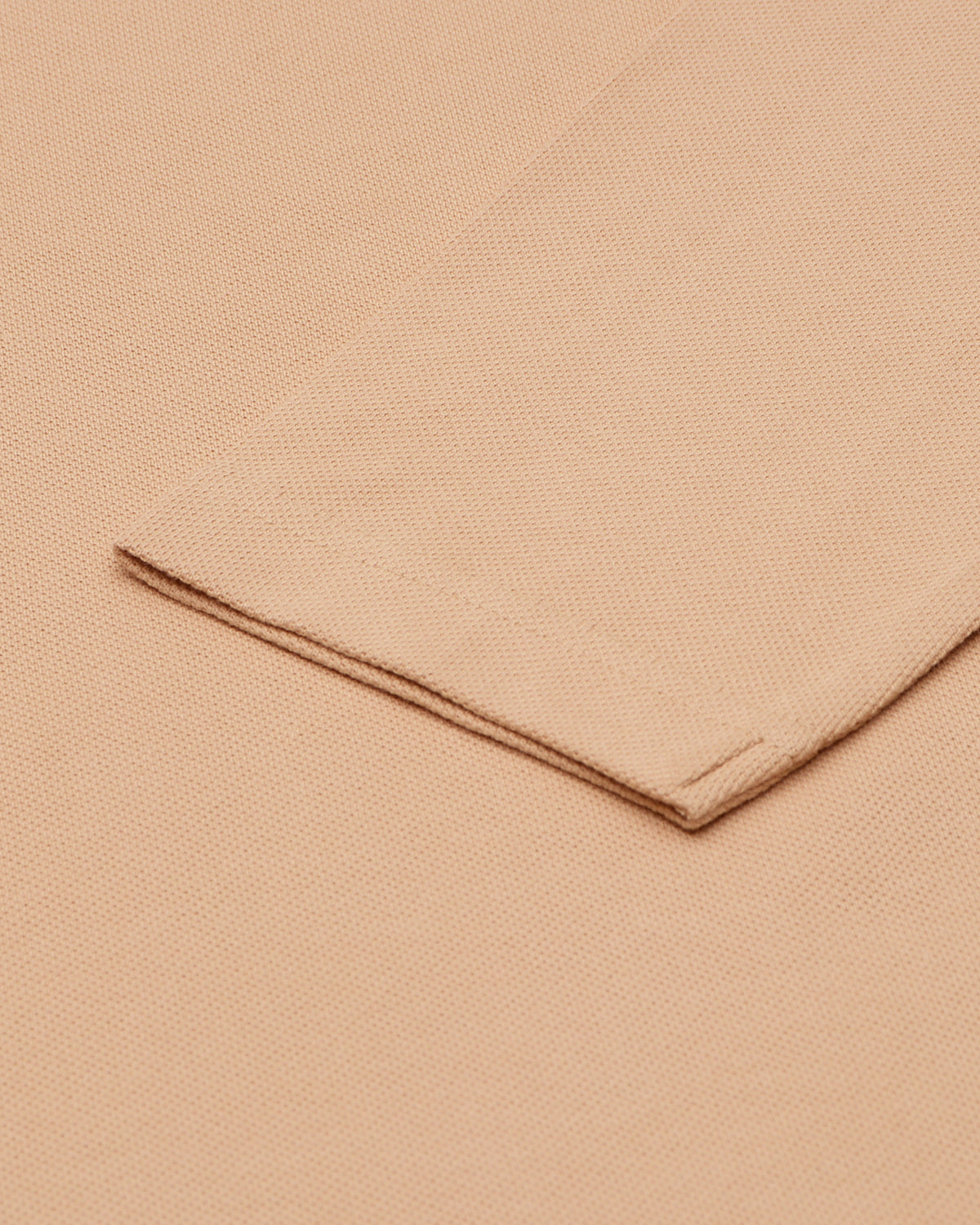 EZS Aria Beige Long Sleeve Polo - 8