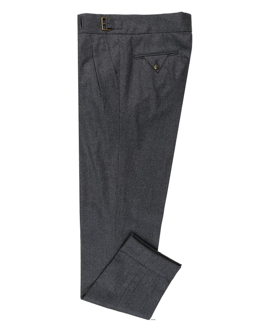 Gurkha Pant in Vitale Barberis Canonico - Flannels Grey