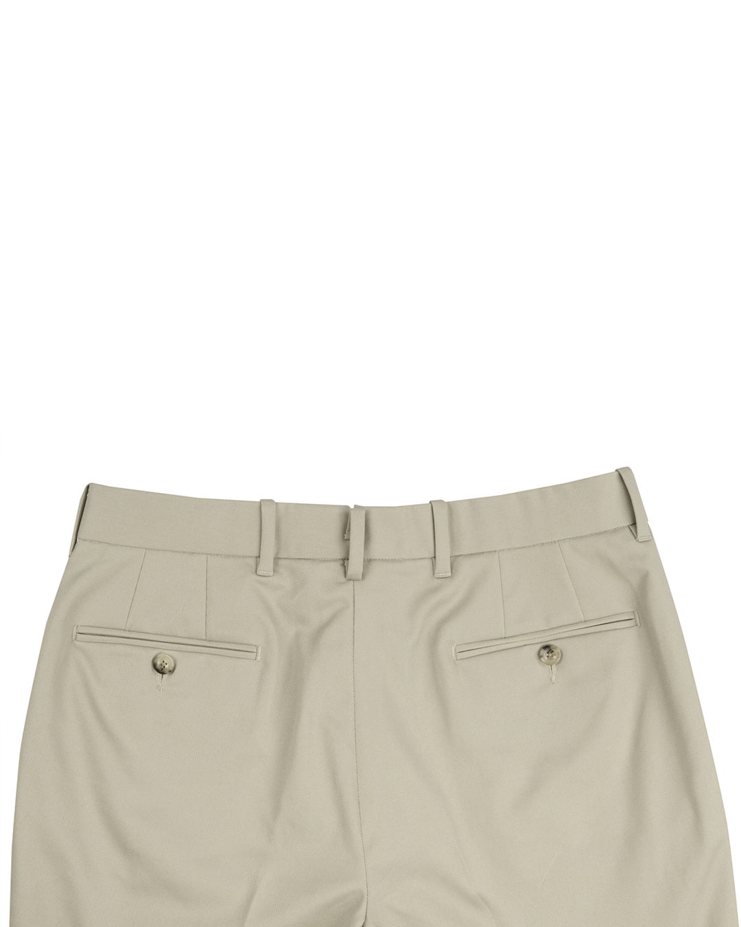 Stone Khaki Grey Soft Twill Chino - 4
