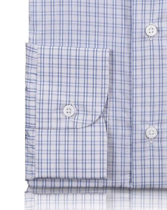 Blue Shadow Checks Shirt - 2