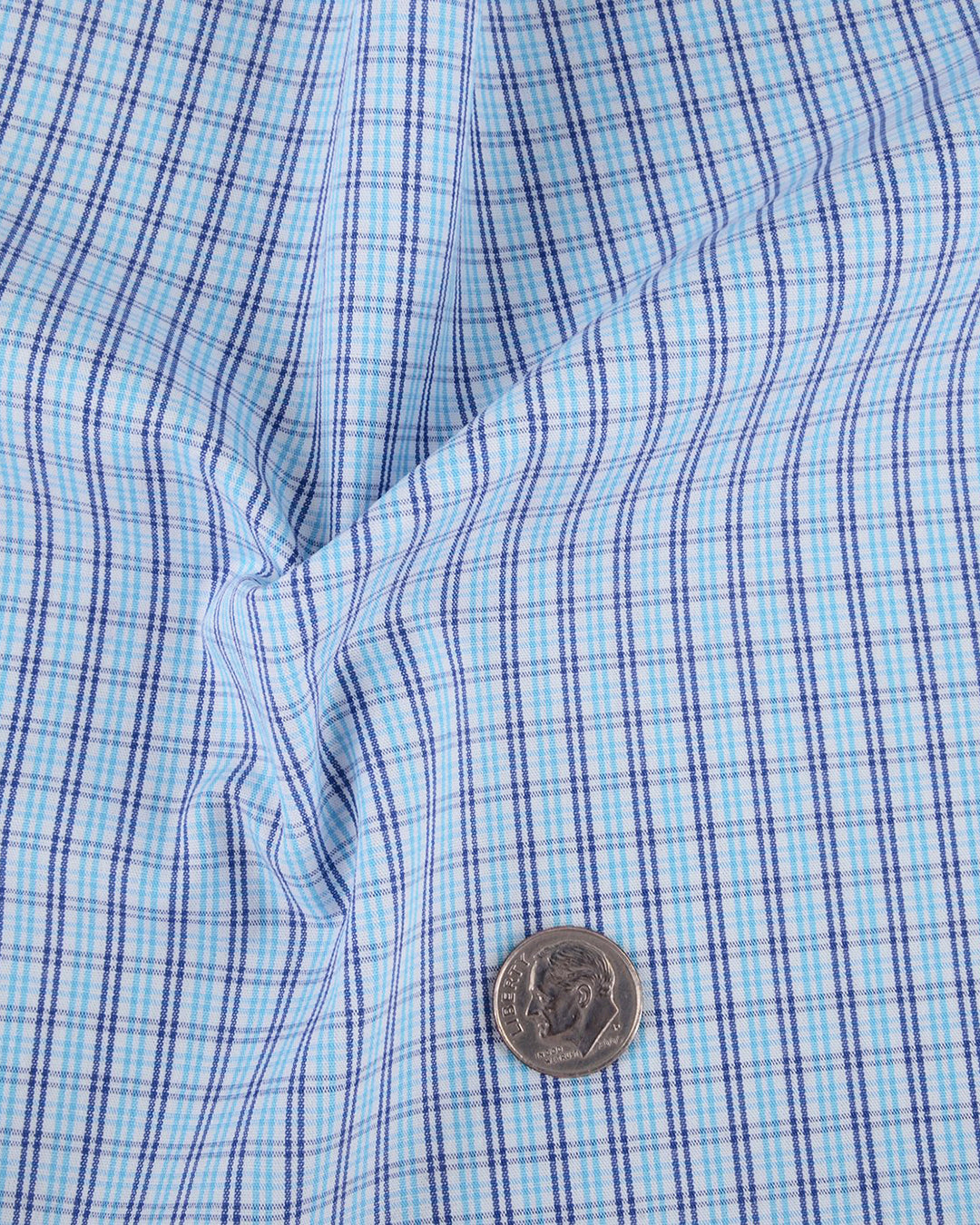 Mint-Blue Navy Tattersall Checks - 4