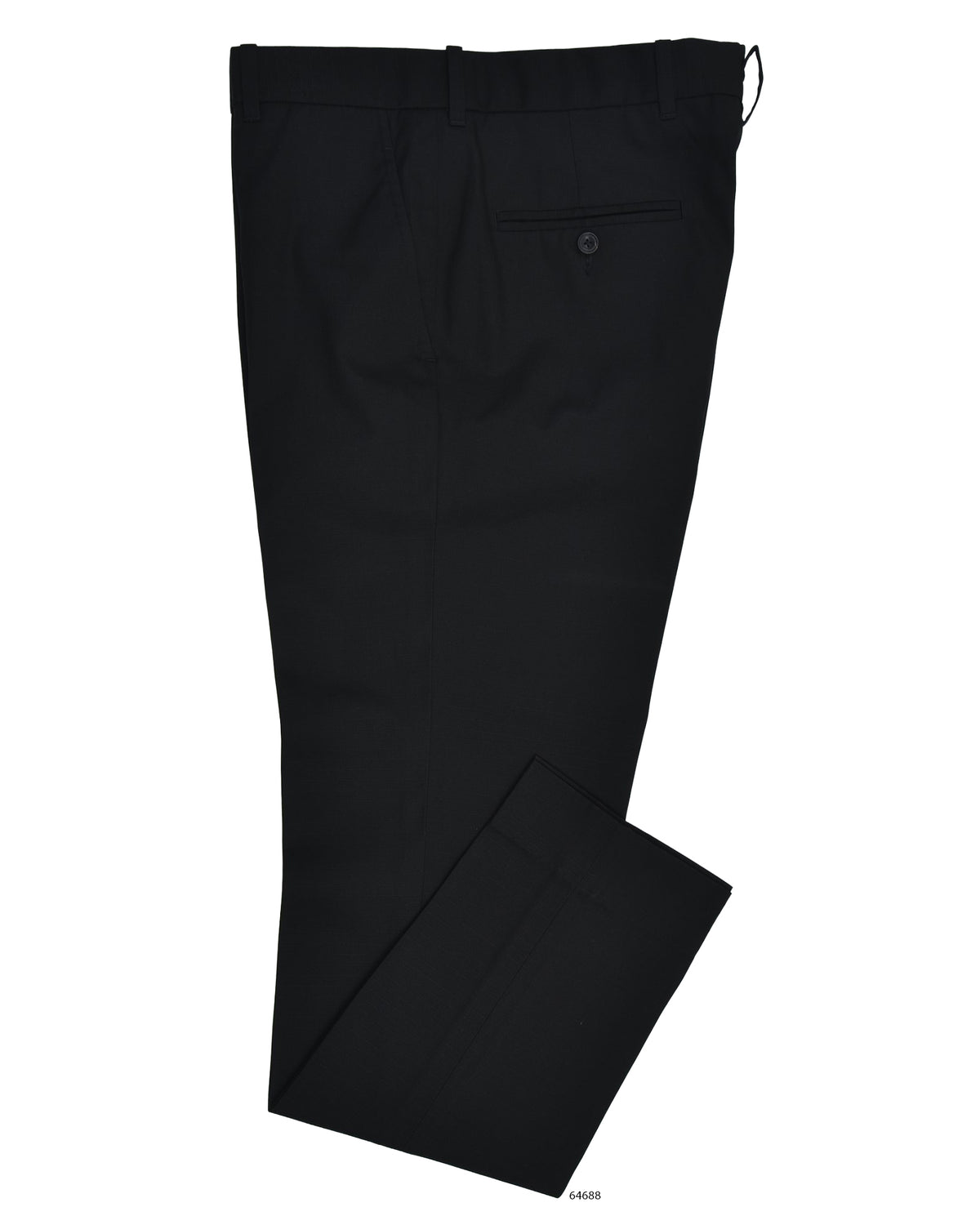 Black Ripstop Chino Pants - 1