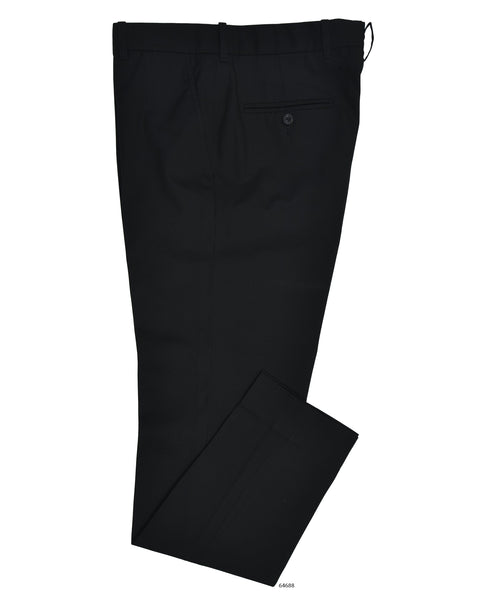 Black Ripstop Chino Pants