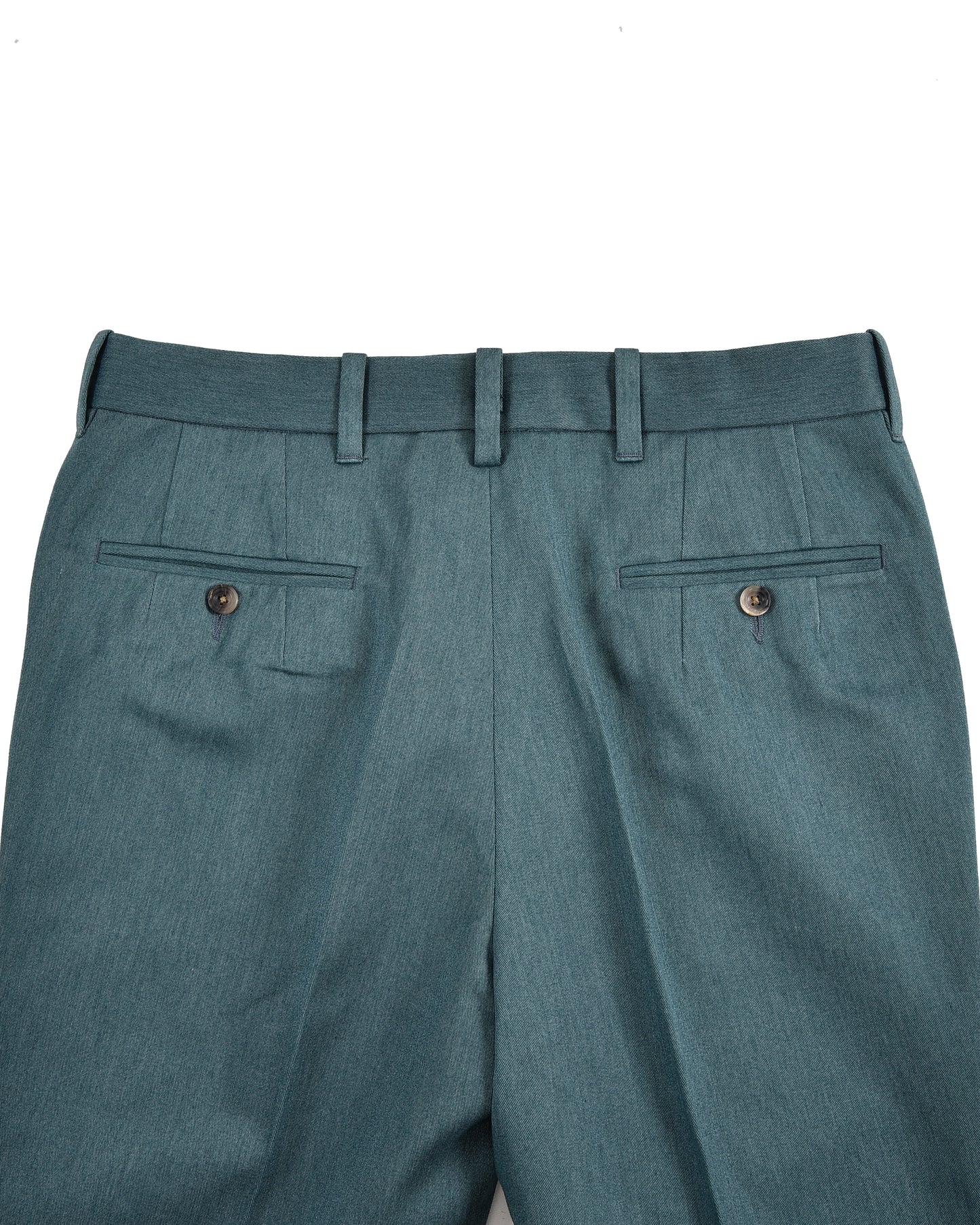 Dark Shaded Green Cotton Twill Pant