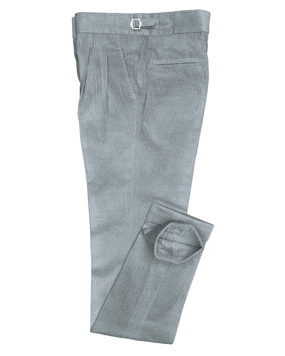 Modrone Corduroy Seersucker Light Green -8 Wale - 2