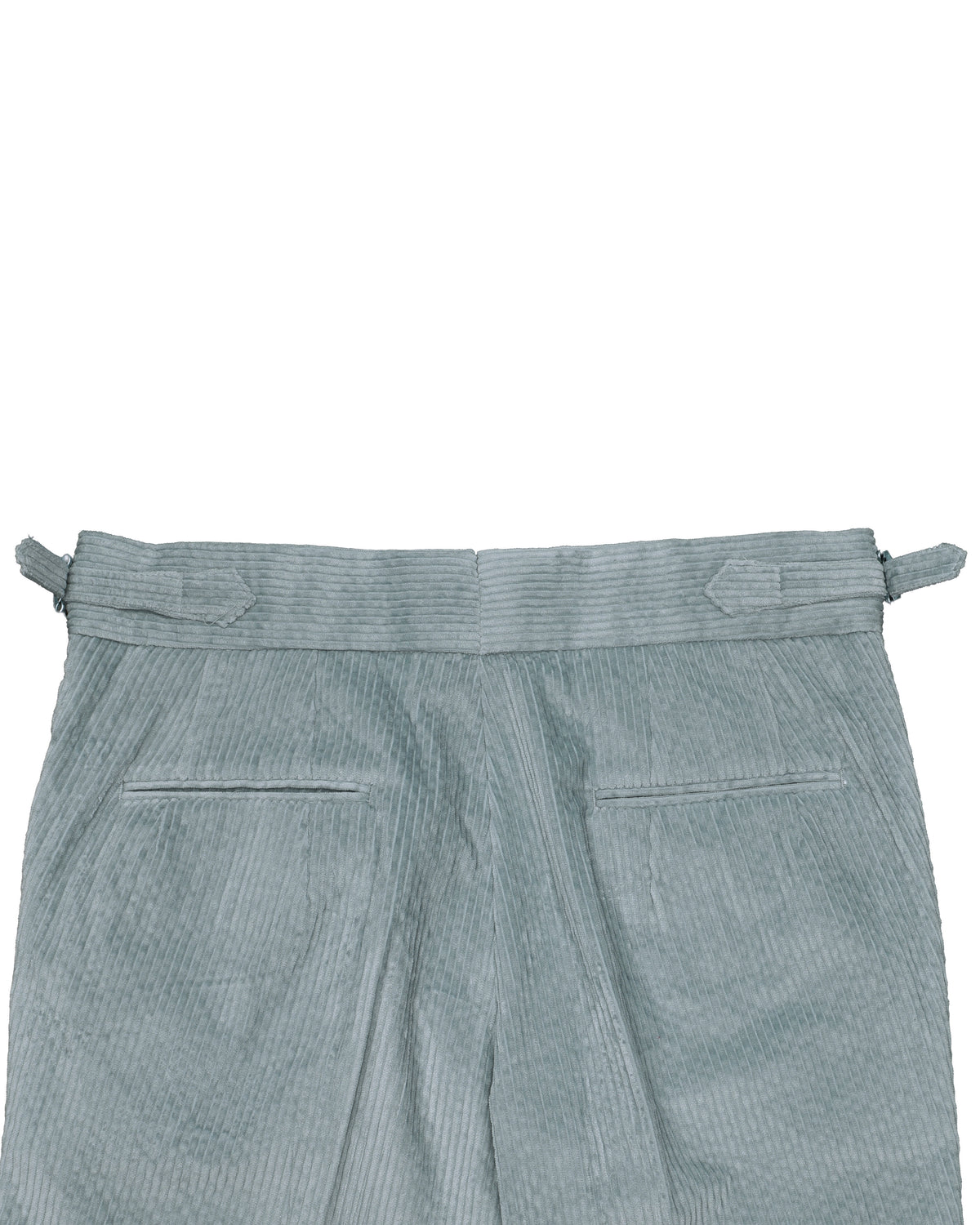 Modrone Corduroy Seersucker Light Green -8 Wale - 6