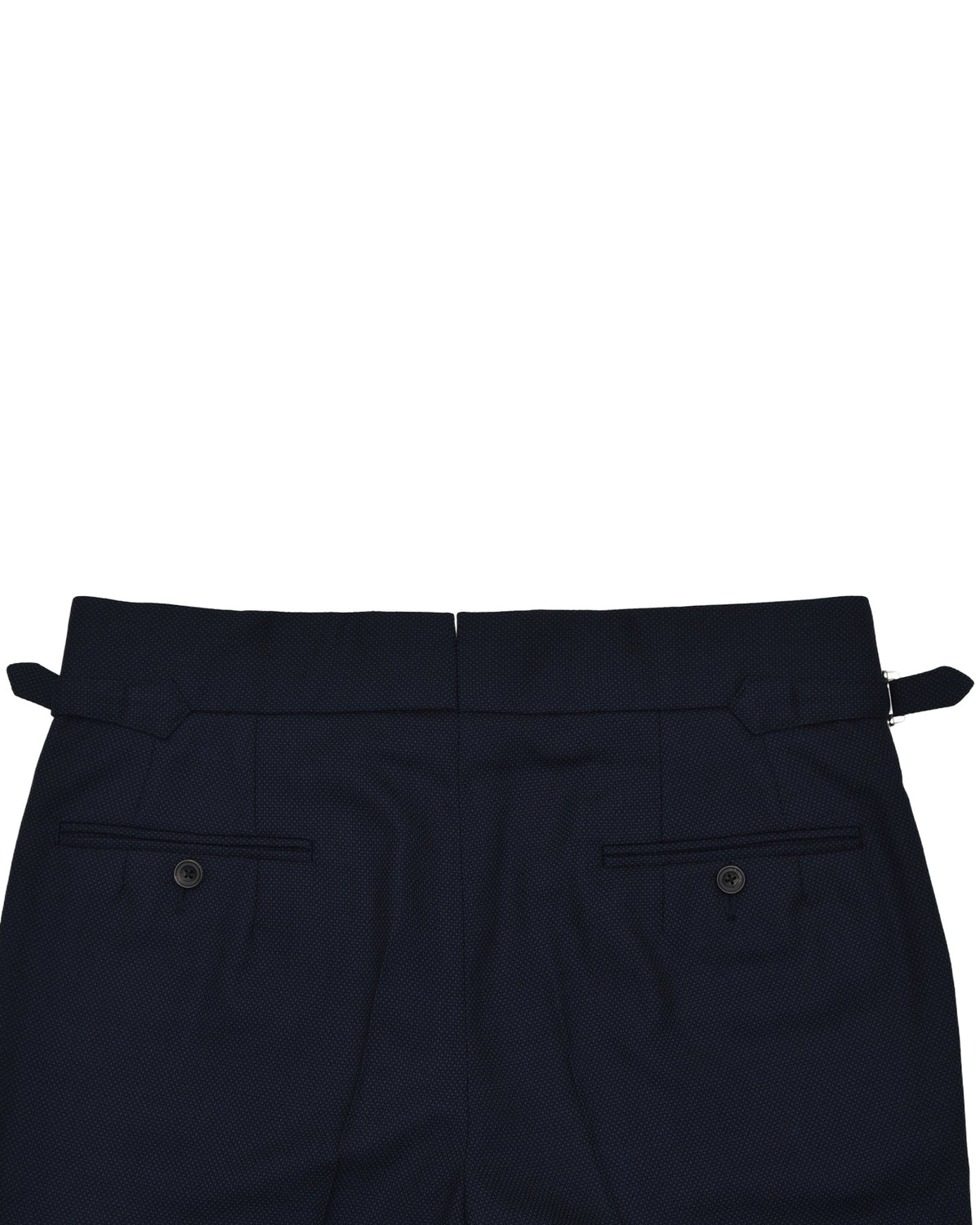 Delfino Navy Winter Hopsack - 6
