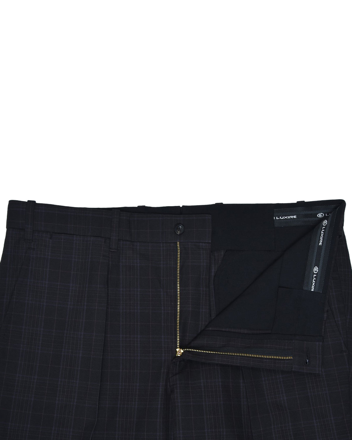 Black Grey Checks Pant - 5