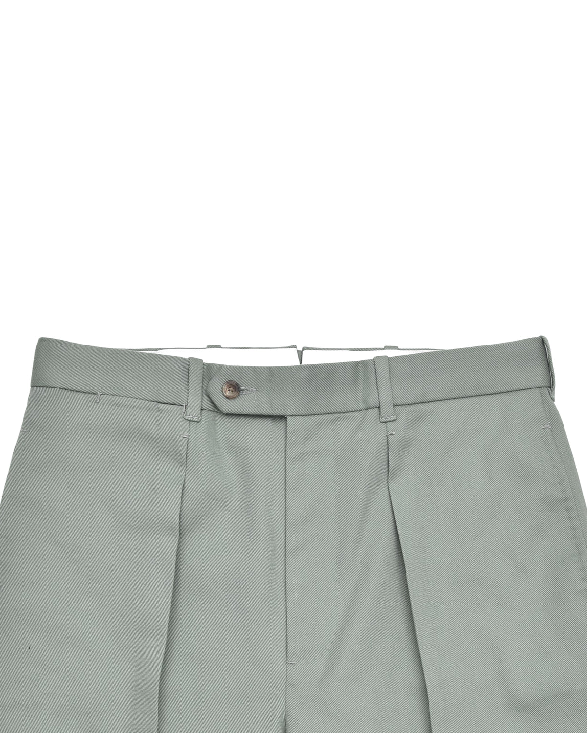 Laurel Green Twill Pants - 2