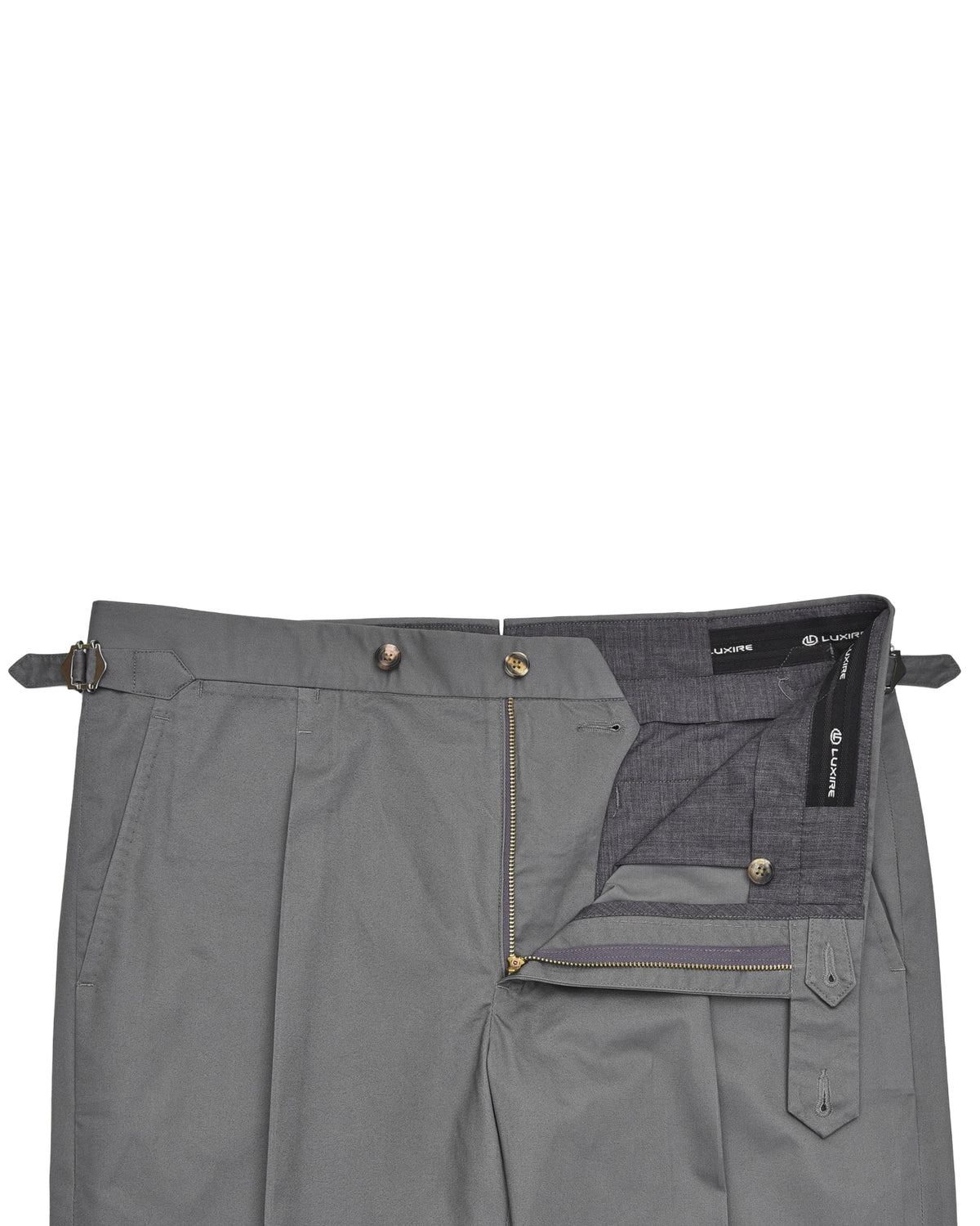 Ash Grey Twill Chino - 4