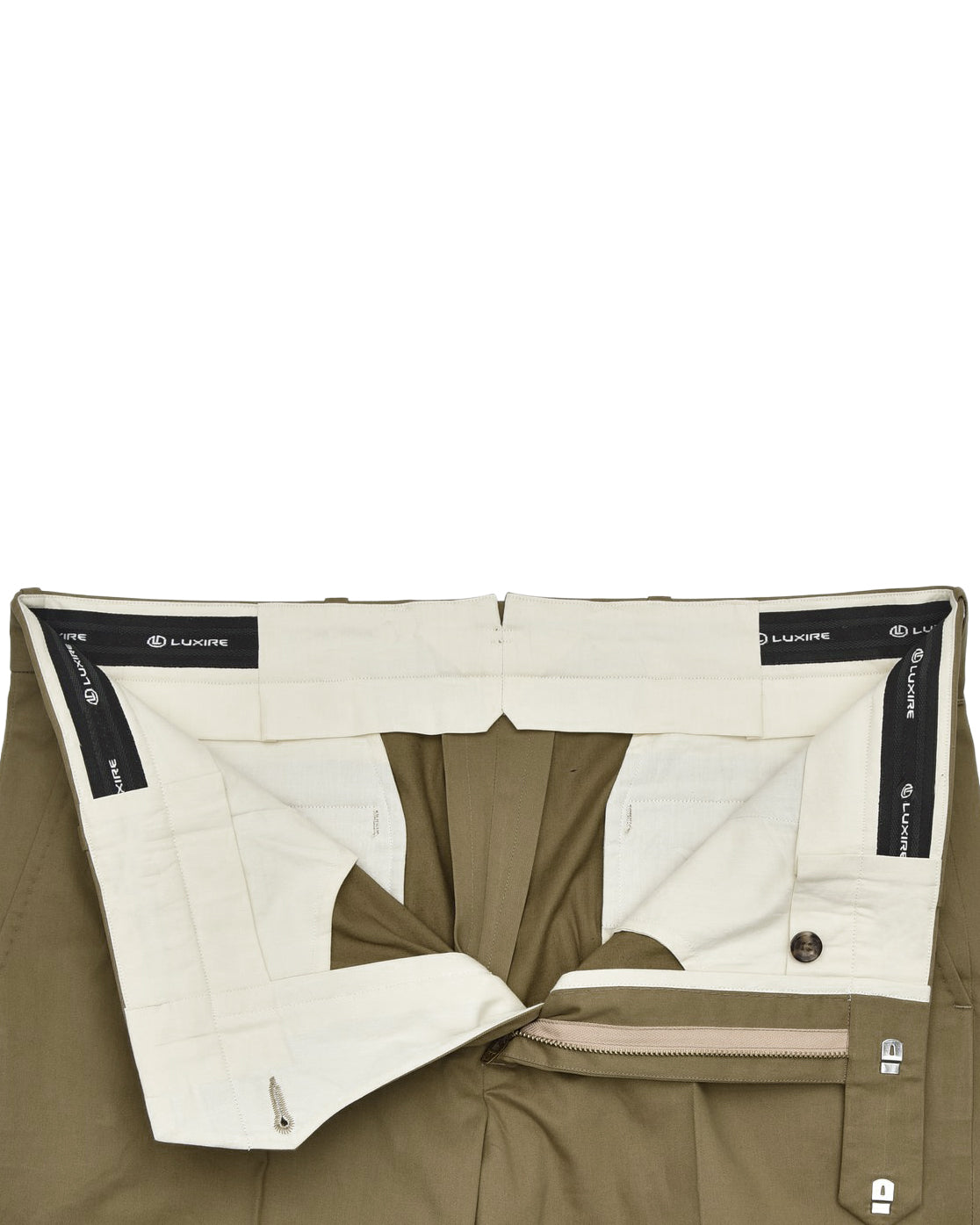 Golden Khaki Twill Pants - 5