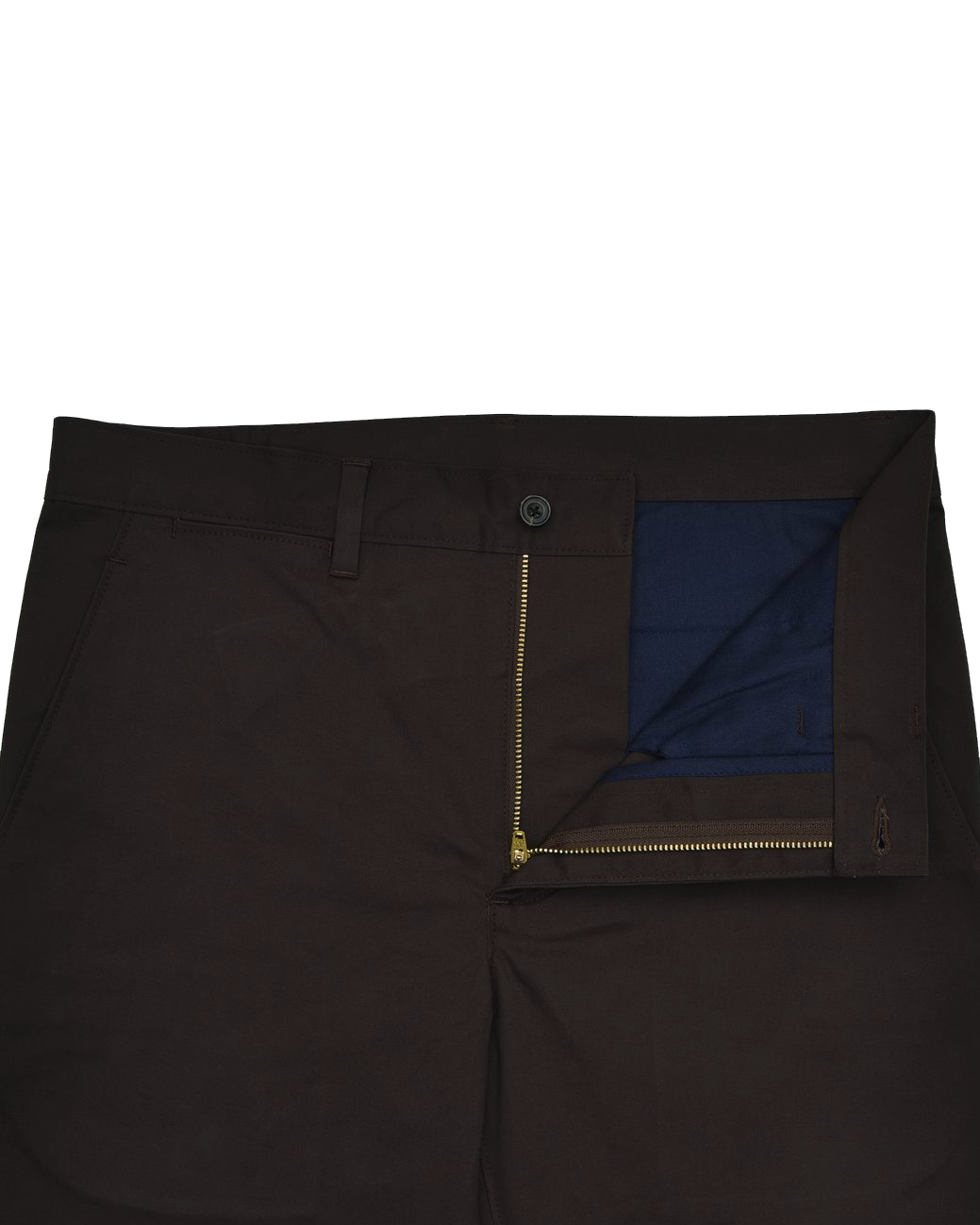 Genoa Chino Pant Dark Chocolate Brown - 6