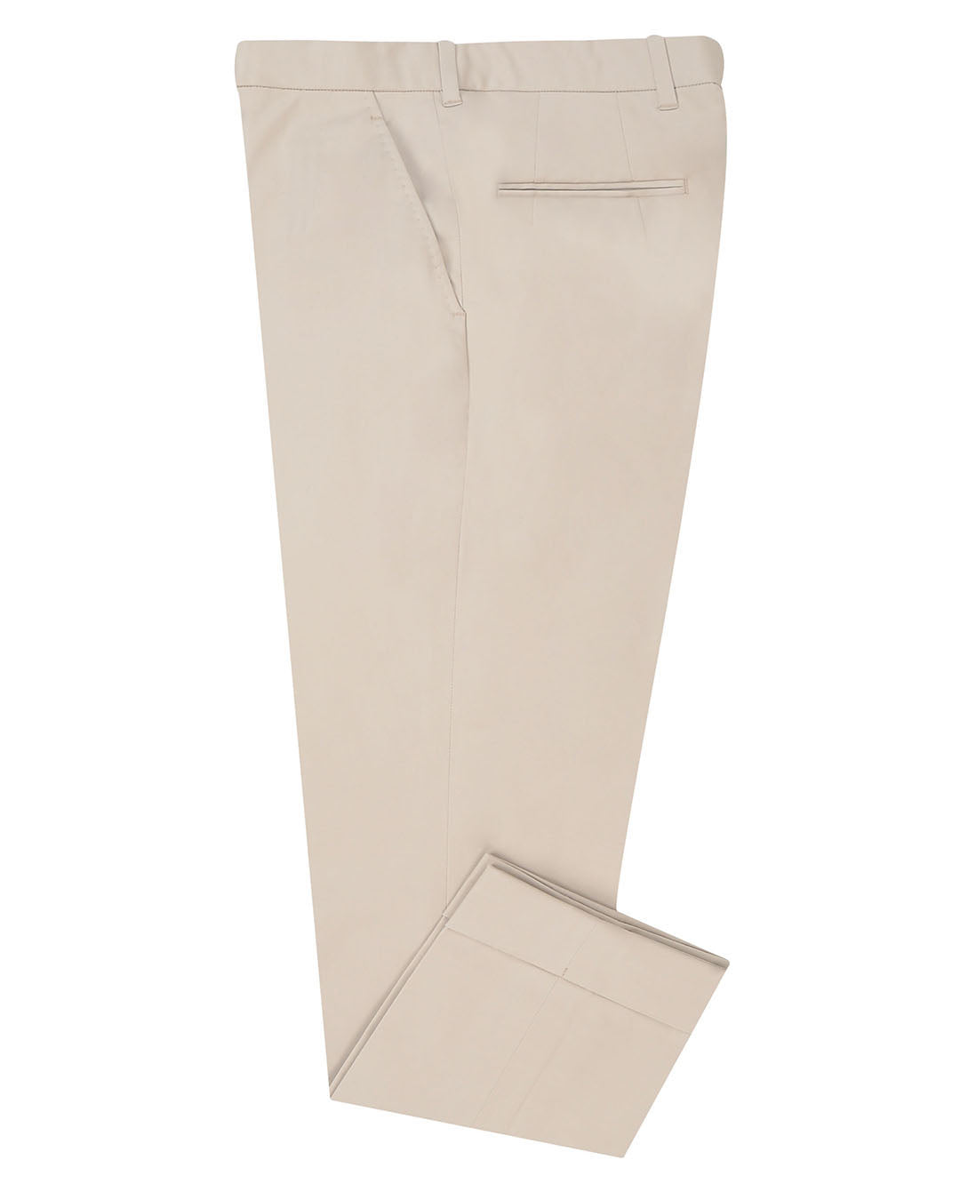 Beige Cotton Chino - 1