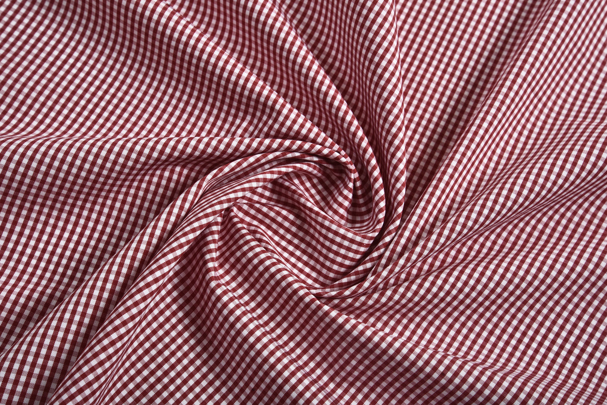 Red Mini Checks Shirt - 2