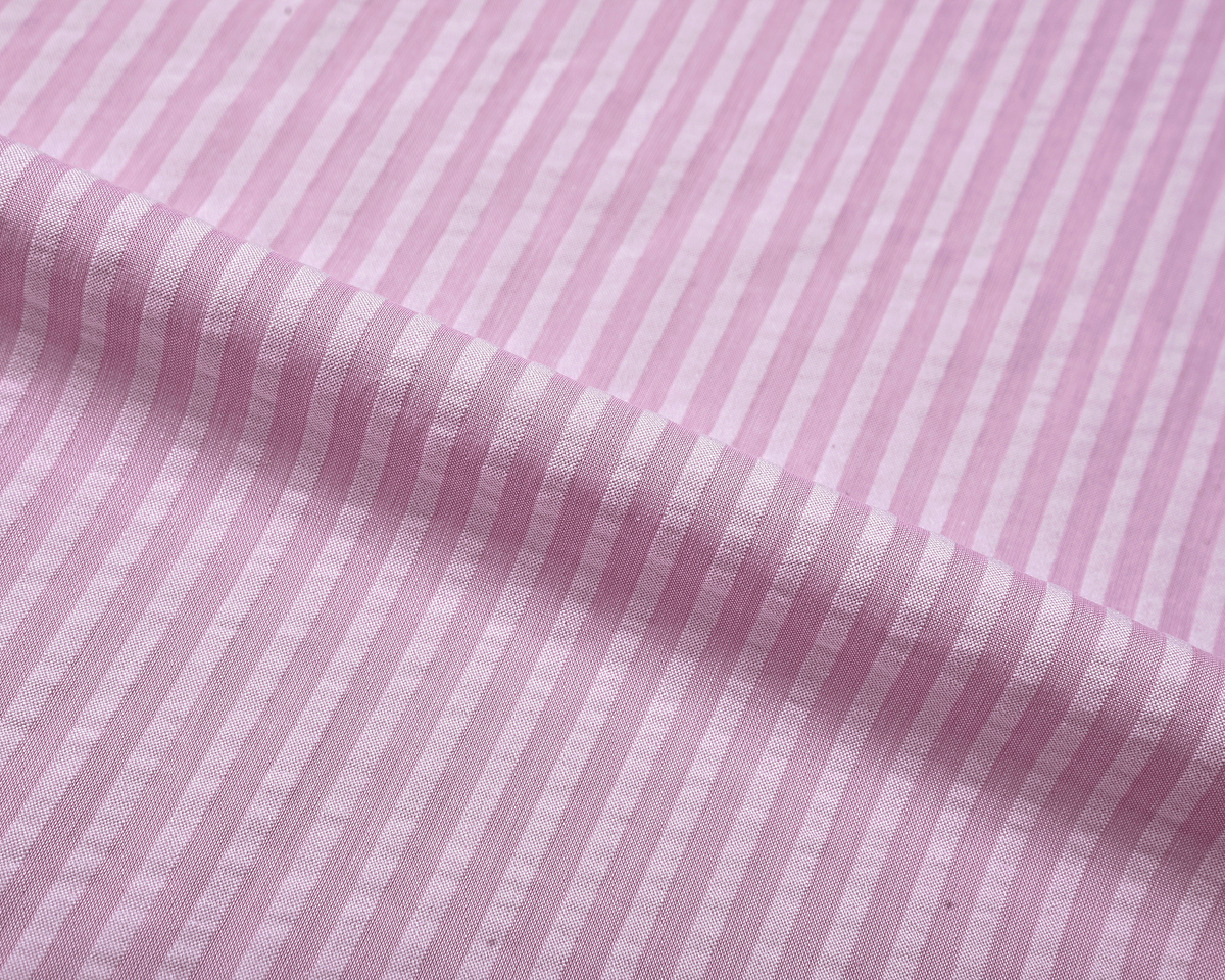 Magenta Stripes Seersucker - 4