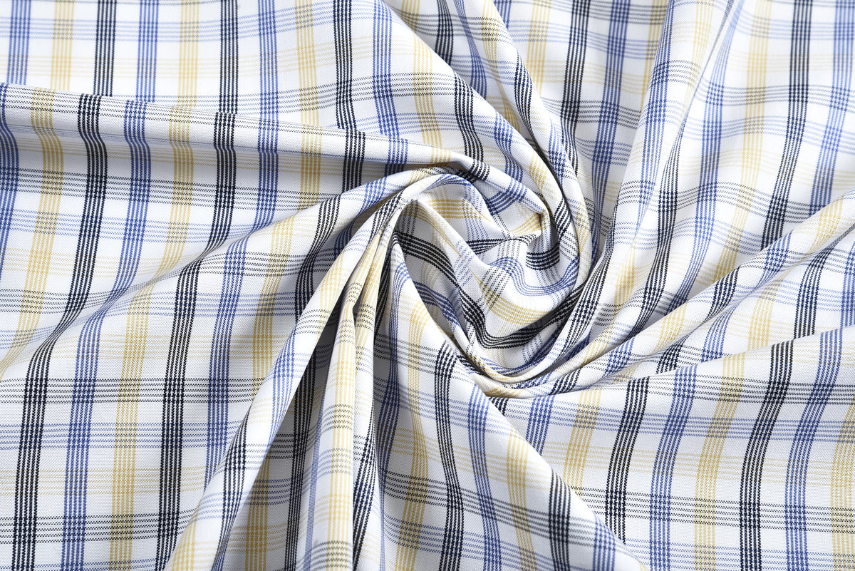Country Blue Yellow Tatersall Shirt - 10