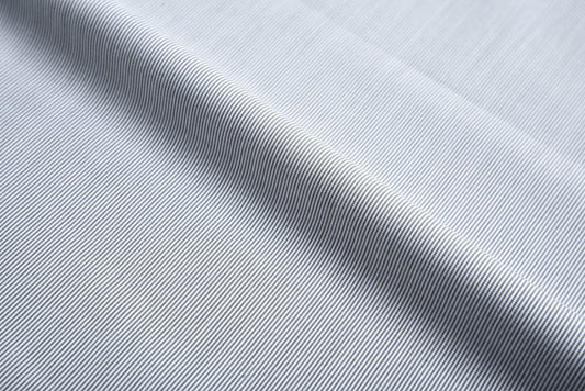 Grey Pinstripes Dress Shirt