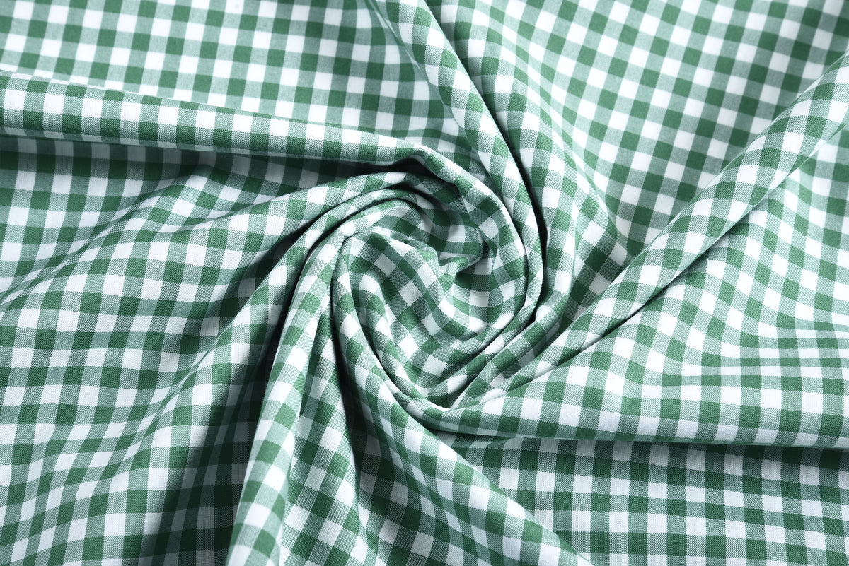 Green Gingham Checks - 5