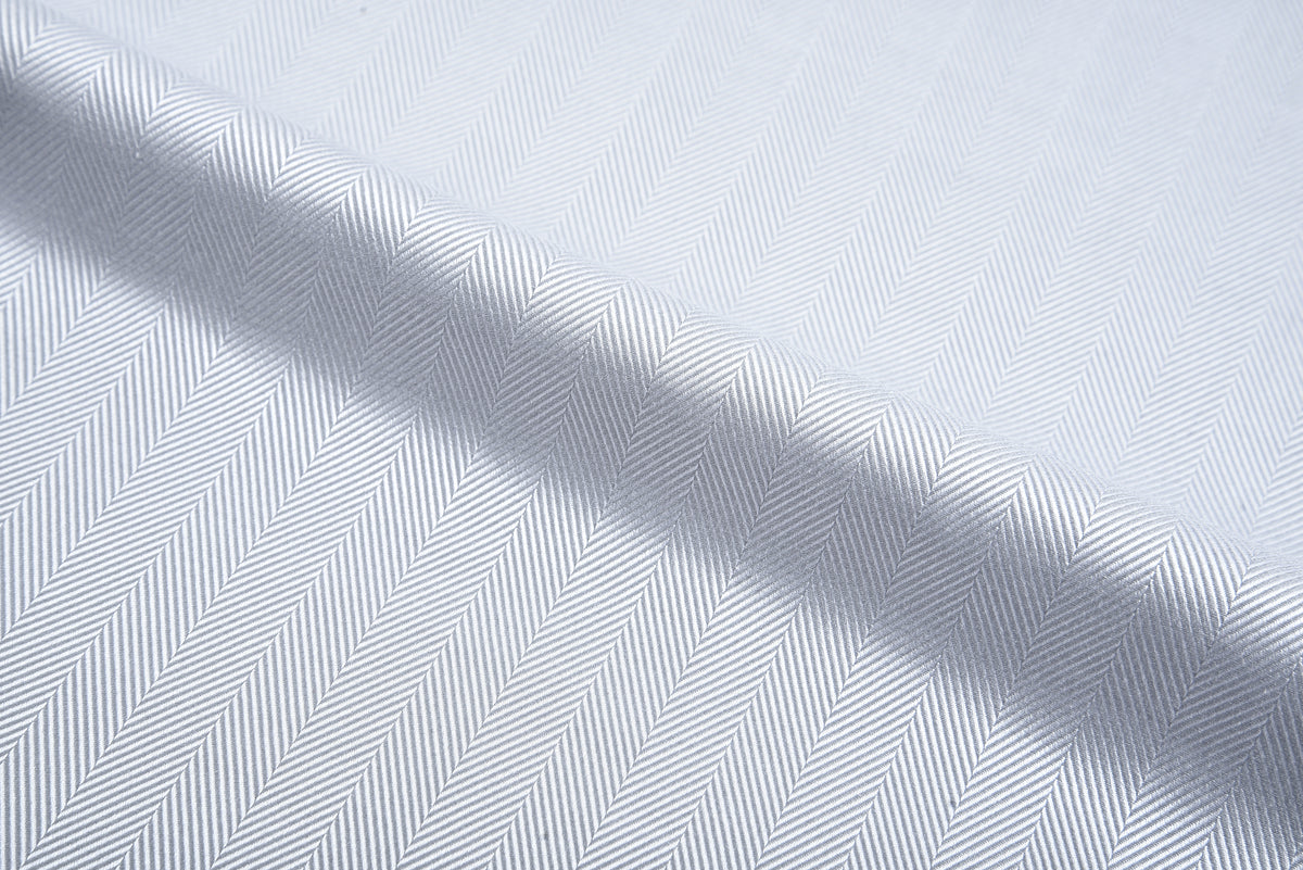 Monti Grey Herringbone Stripes - 4