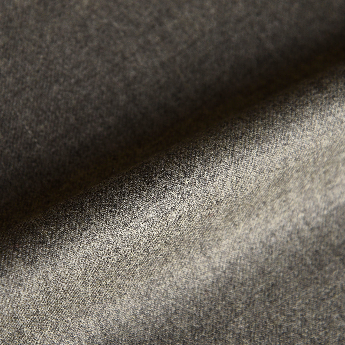 Dugdale Ash Grey Wool Flannel Dress Pant - 7